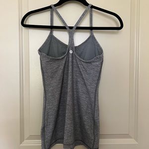 Lululemon Y Tank Gray